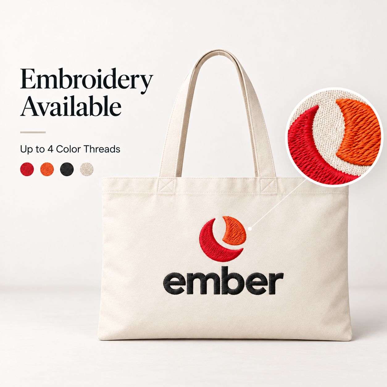 16x14 Inch Cotton Tote Bag | 220 GSM