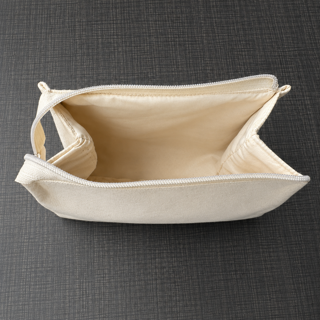 5x5x3 Canvas Zipper Pouch