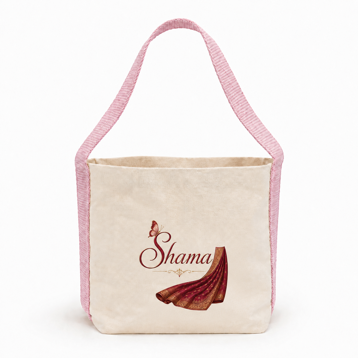 Pink Basket Bag | 400 GSM