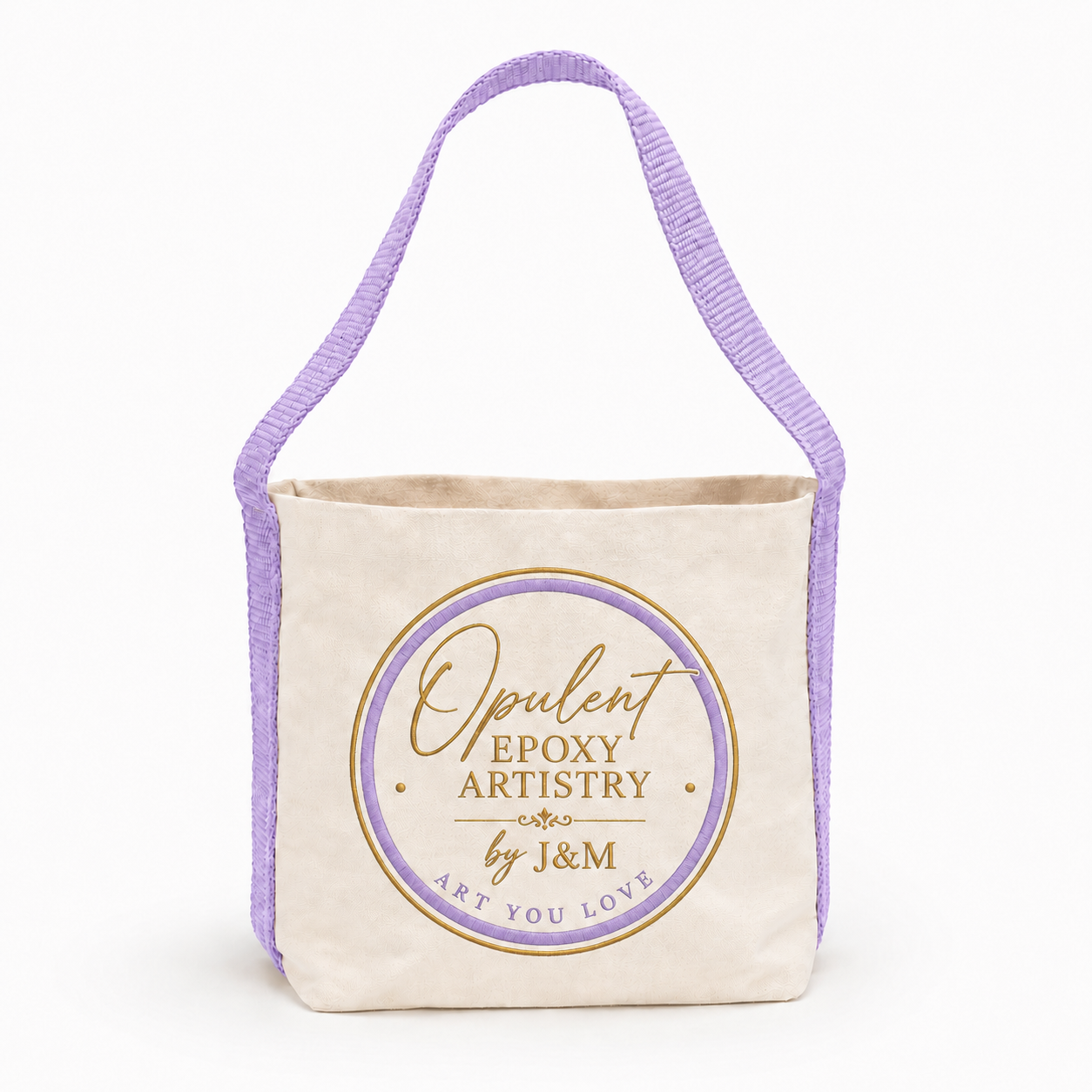 Purple Basket Bag | 400 GSM