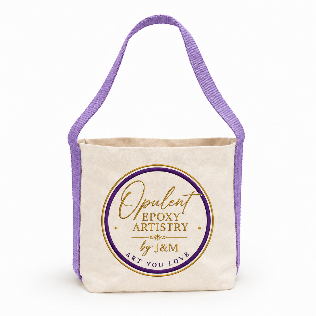 Purple Basket Bag | 400 GSM