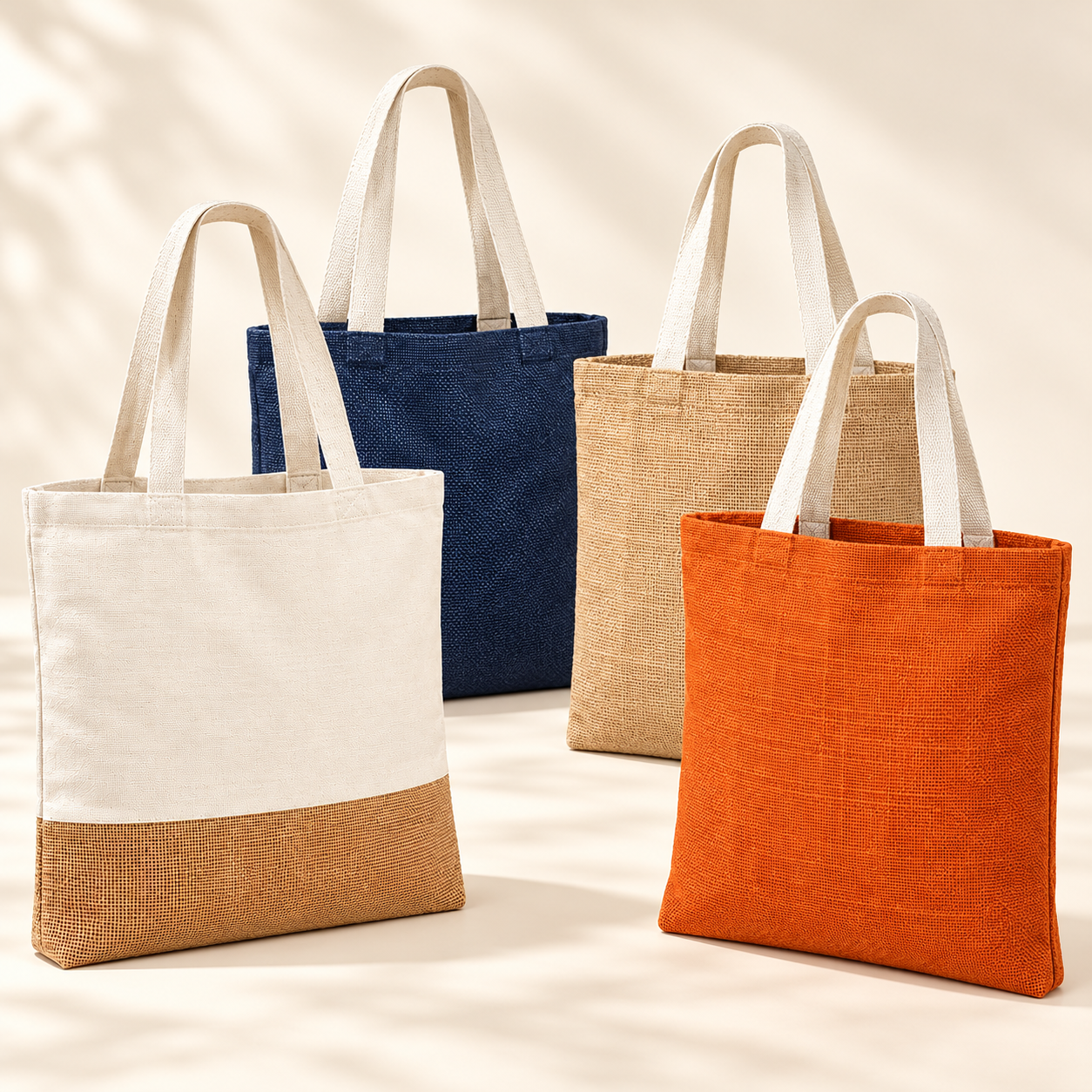 Jute Tote Bag Colour Sample Kit