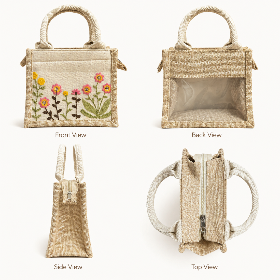 Floral Meadow Mini Hamper Bag