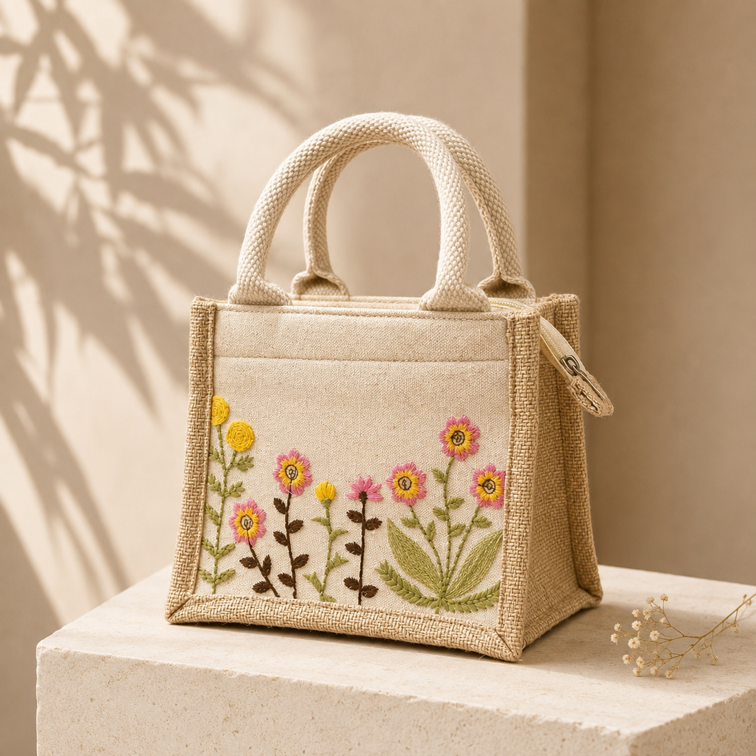 Floral Meadow Mini Hamper Bag