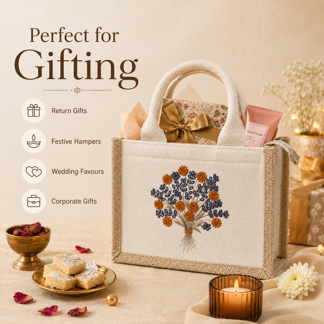 Bouquet Bloom Mini Hamper Bag