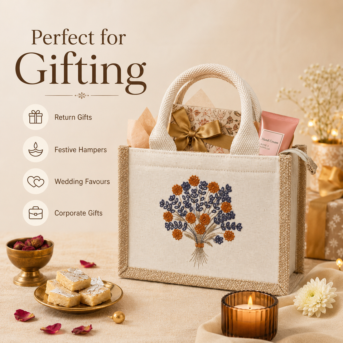 Bouquet Bloom Mini Hamper Bag