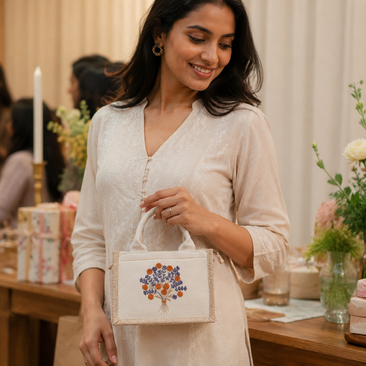 Bouquet Bloom Mini Hamper Bag