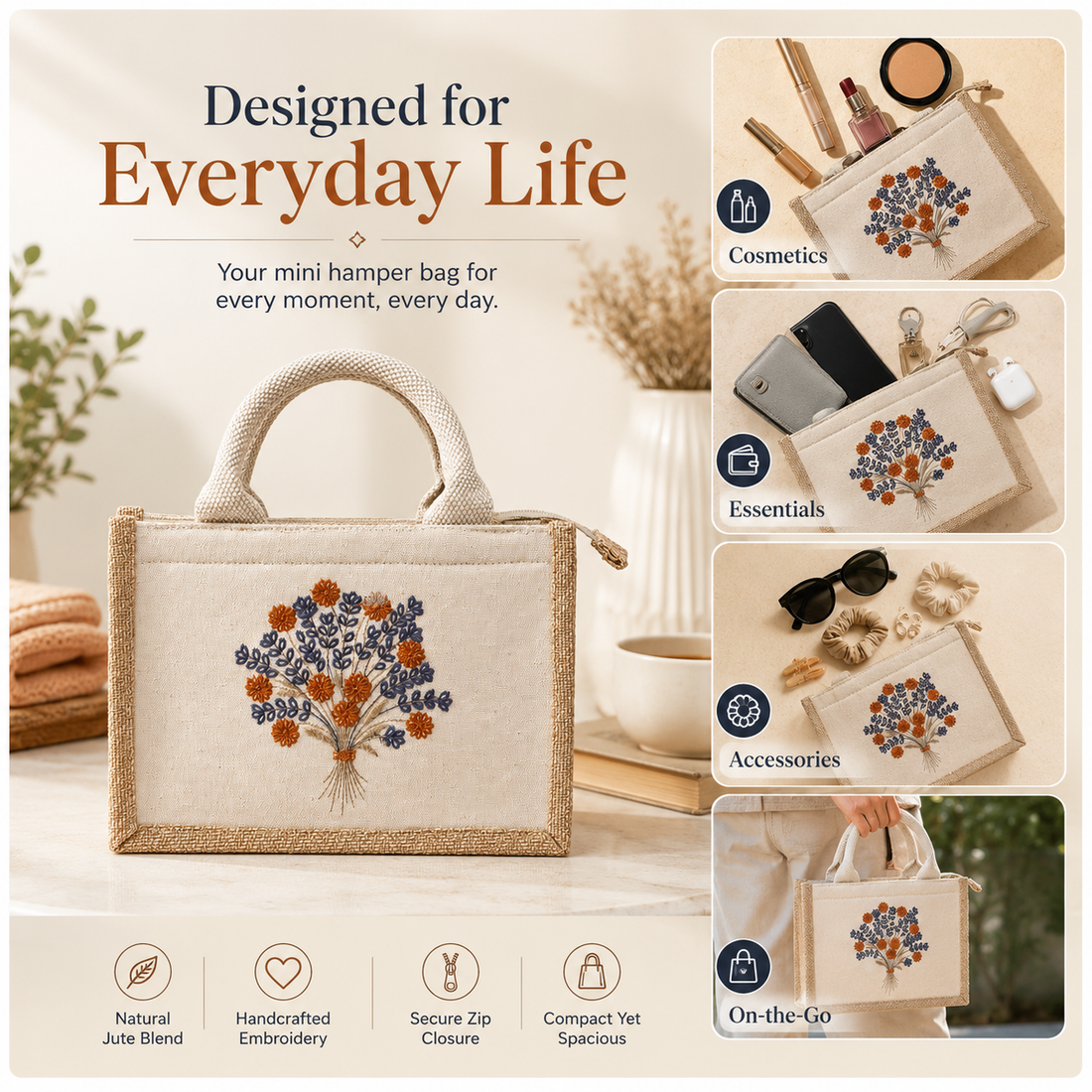 Bouquet Bloom Mini Hamper Bag