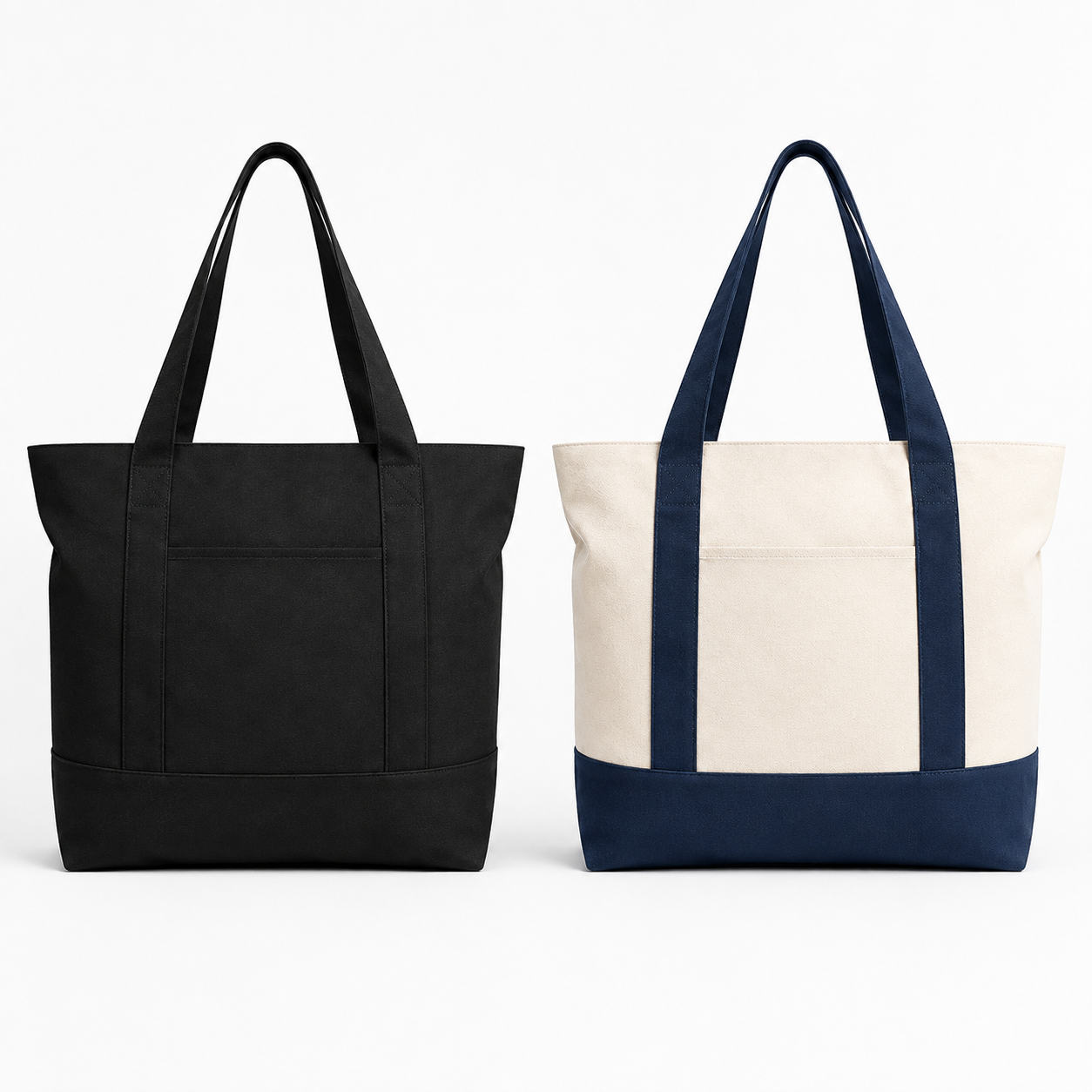 Large Canvas Tote Bag Sample Kit – 2 Bags | 330 GSM
