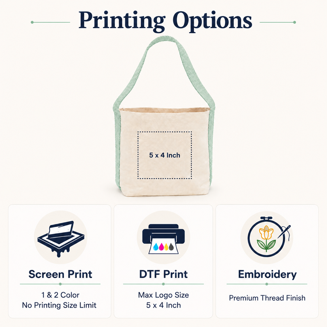 Light Green Basket Bag | 400 GSM
