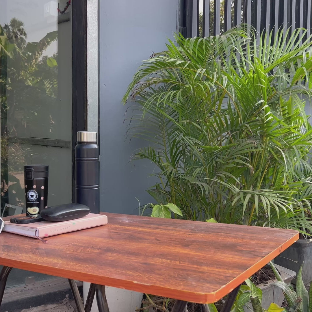 Green Floral Tote Bag