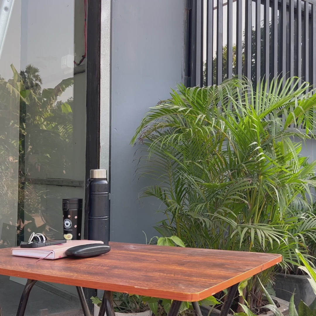 Off-White Floral Tote Bag