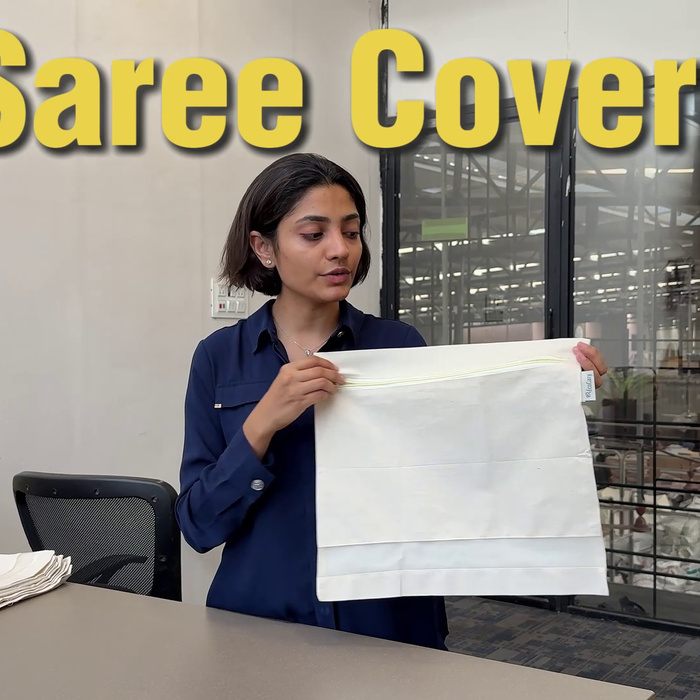 Plain Saree Cover