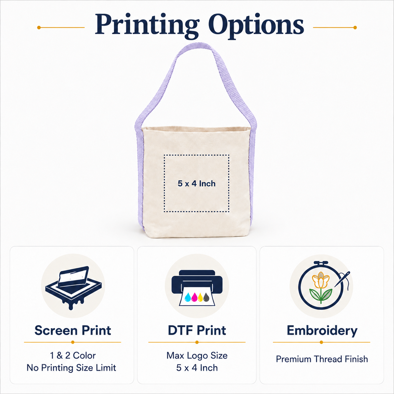 Purple Basket Bag | 400 GSM