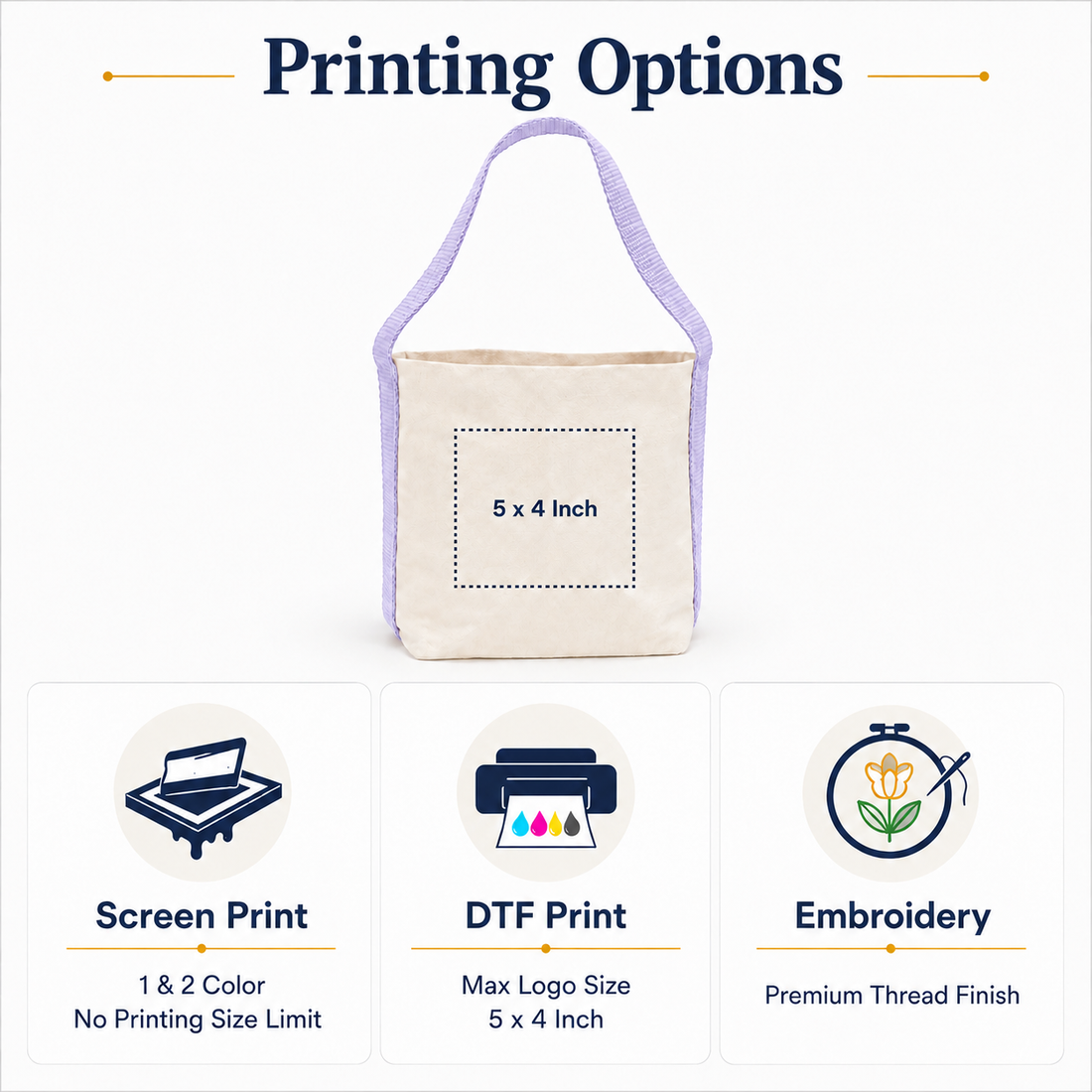 Purple Basket Bag | 400 GSM