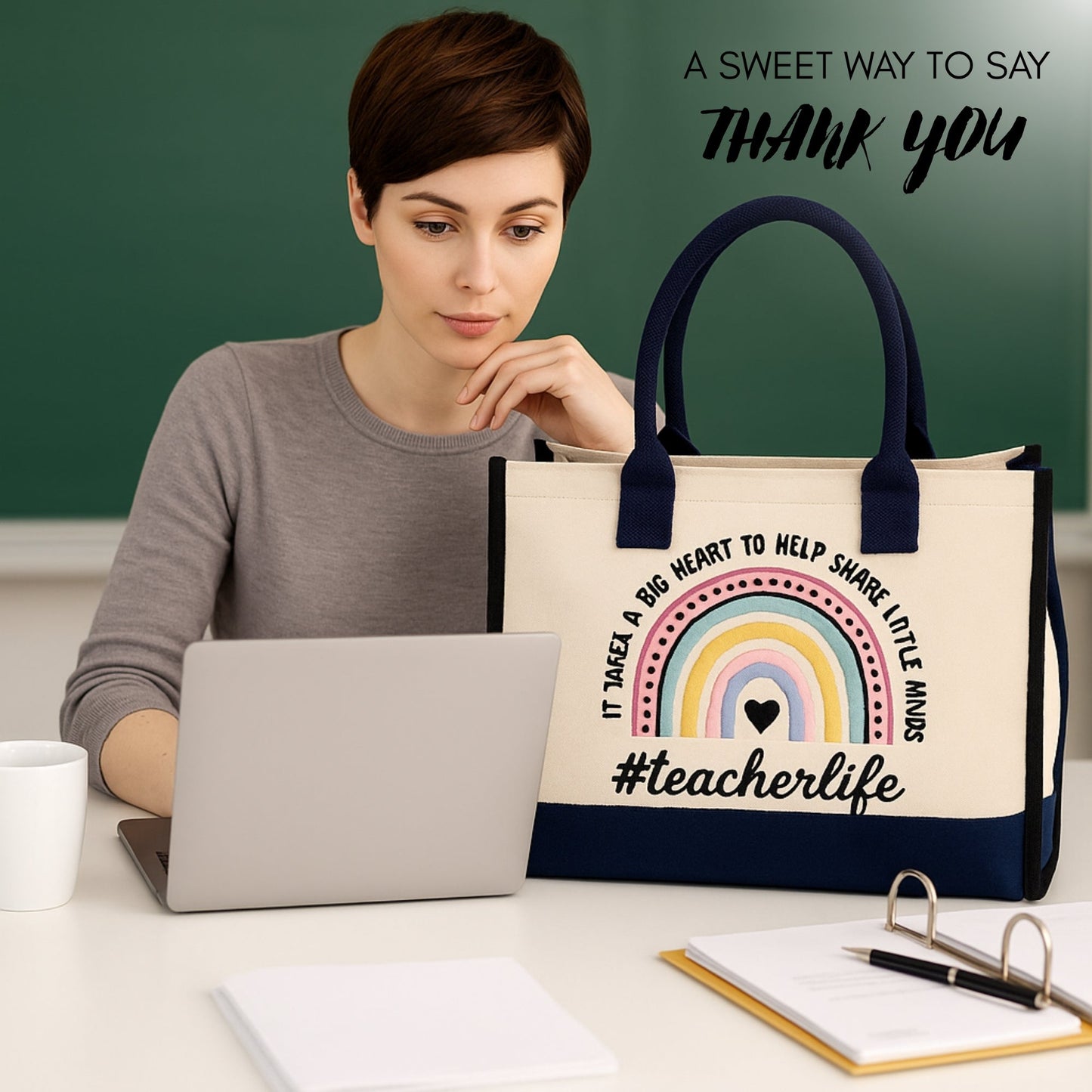 Teacher Life Tote Bag